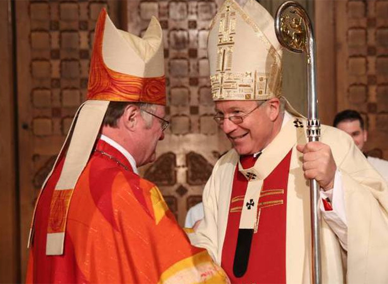 Bischof Scheuer und Kardinal Schönborn
