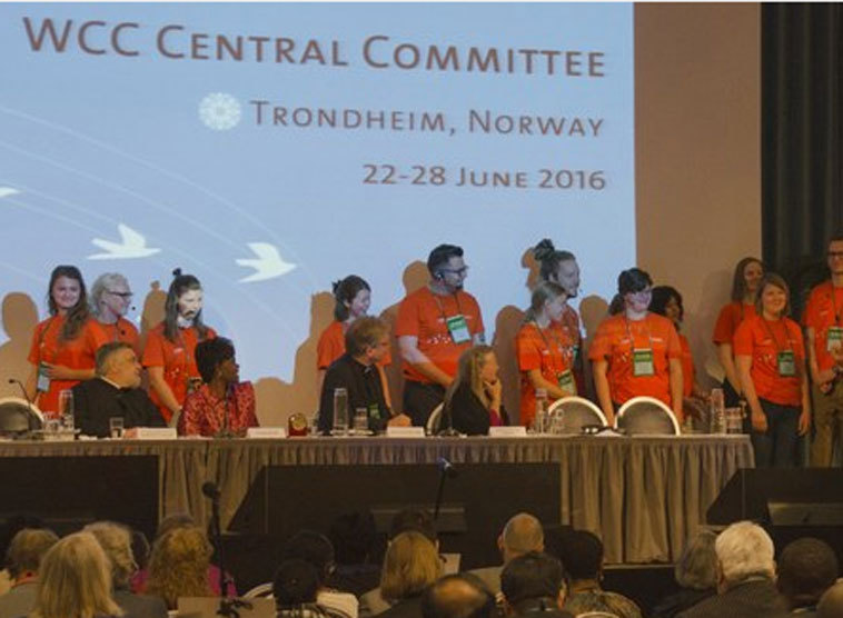 Zentralausschuss des Weltkirchenrats tagt im norwegischen Trondheim und berät über Kircheneinheit und Friedensarbeit. 