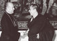 1973, Kardinal König mit seinem persönlichen Gast dem Dalai-Lama