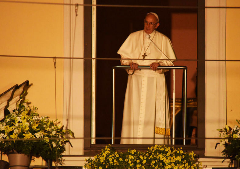 Papst sprach in Krakau vor 800 Vertretern aus Politik und Gesellschaft