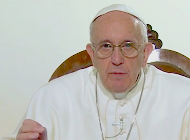 Papst-Monatsvideo: Mensch muss in der Mitte stehen