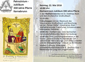 330 Jahre Pfarre Karnabrunn - Jubiläum