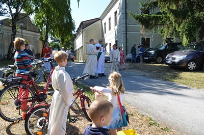 Fahrzeugsegnung am Christophorussonntag 2015