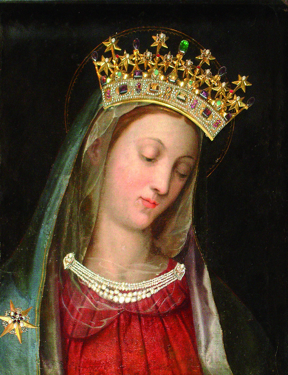 Maria mit dem geneigten Haupt                               