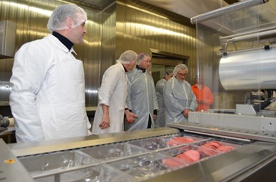 Besuch Wurstproduzent Hiess