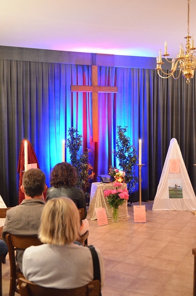 'Raum der Stille' - Programmpunkt bei der Langen Nacht der Kirchen 2015