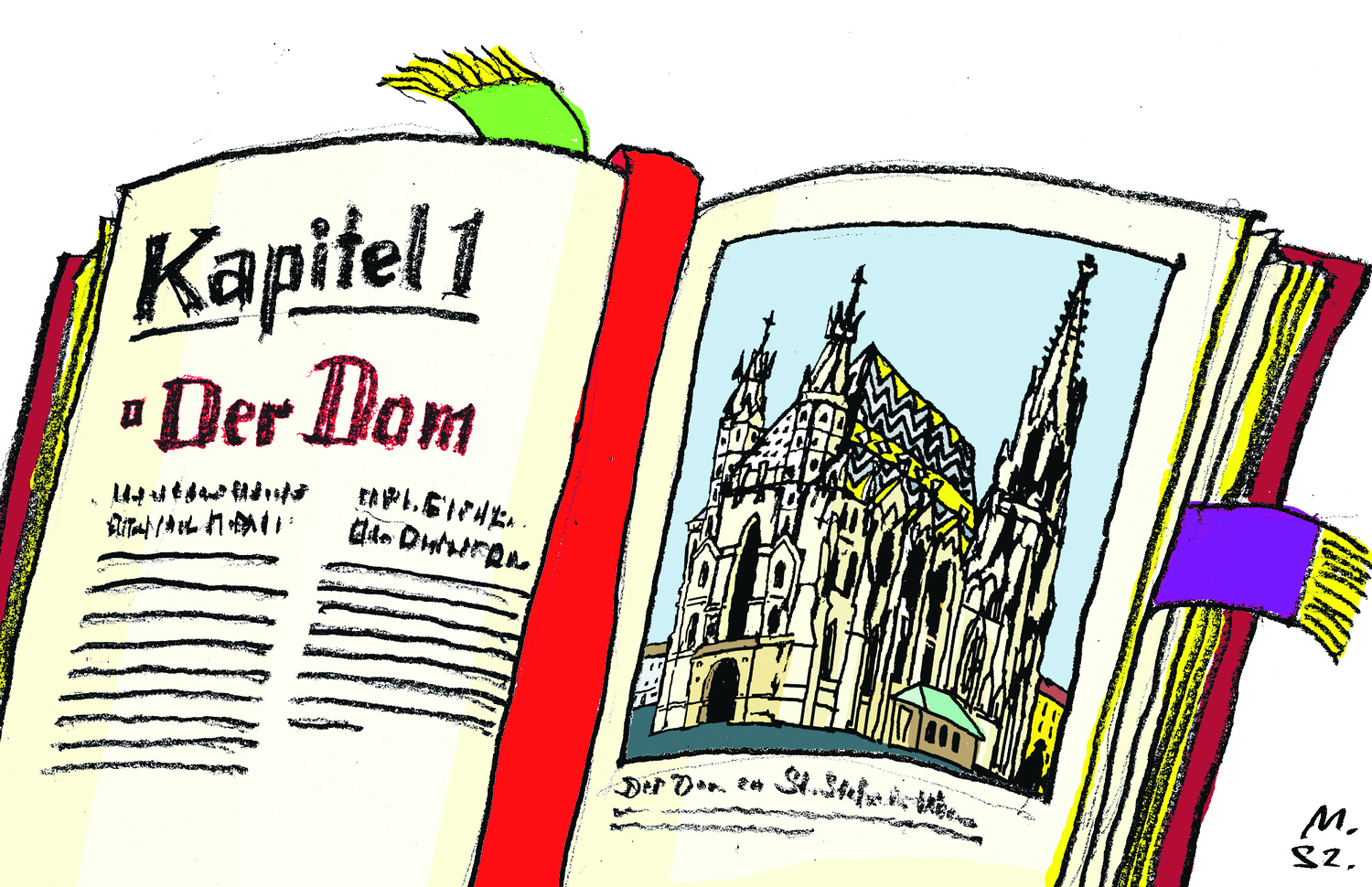 Zeichnung Domkapitel