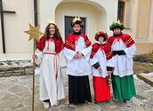 Sternsinger in Hagenberg