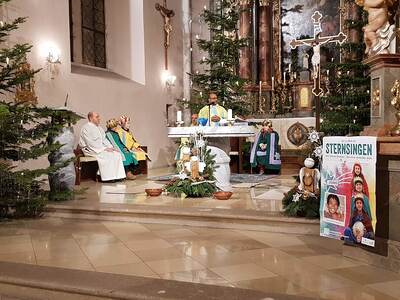 Sternsinger in Gnadendorf unterwegs