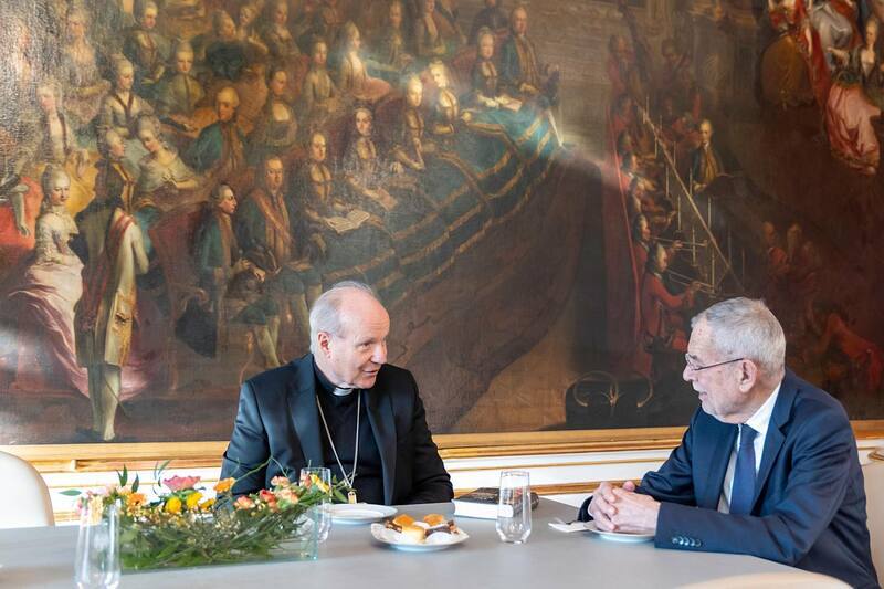 Schönborn bei Van der Bellen: Austausch 'im Zeichen der Zuversicht'