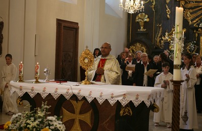 Fronleichnamsfest in Asparn/Zaya