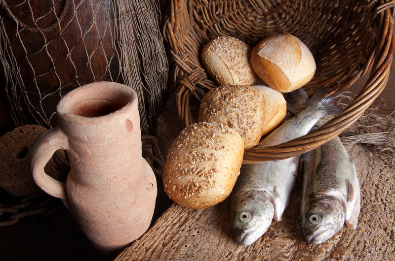 5 Brote und zwei Fische