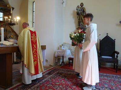 Feierlicher Gottesdienst in Ameis