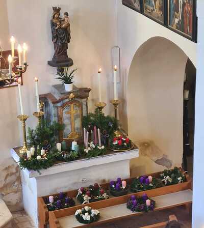 Gottesdienst in Ameis