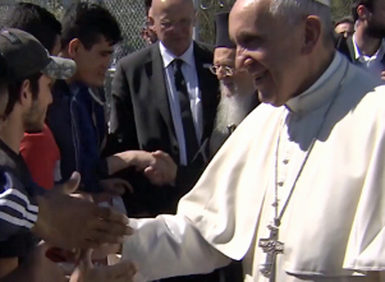 Papst fordert internationale Solidarität mit Aufnahmeländern