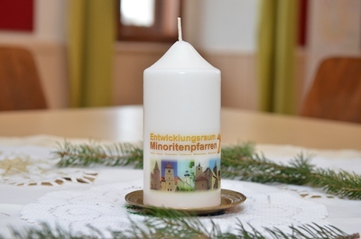 Entwicklungsraumkerze