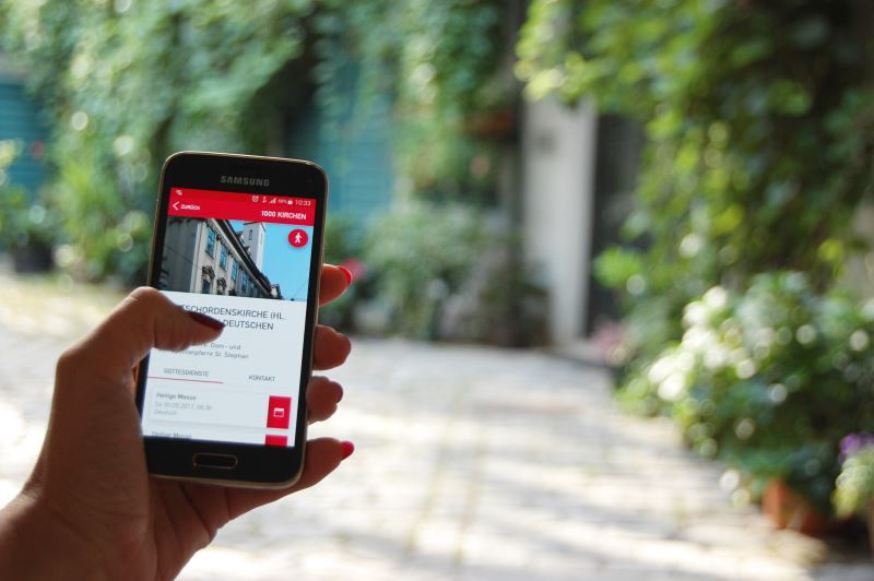 Ein Monat 1000Kirchen App