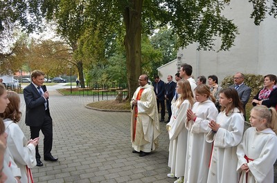 Amtseinführung Pater Nicholas Thenammakkal in der Pfarrkirche Asparn/Zaya
