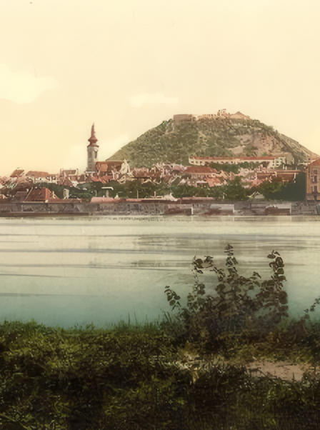historische Ansicht von Hainburg