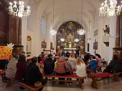 Motto 'Wir sagen Danke'