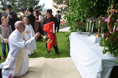 Fronleichnamsmesse und Prozession