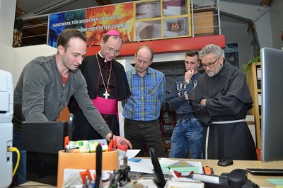 Besuch Hafnermeister Peter Zawrel