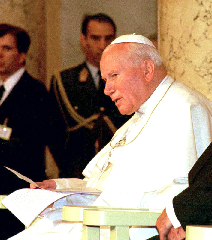 Johannes Paul II.Europa-Ansprache in der HofburgPapstbesuch in ?sterreich, Wien, 20.6.98? Franz Josef Rupprecht; A-7123 M?nchhof; Bank: Raiffeisenkasse M?nchhof (BLZ: 33054), Konto.-Nr.: 17.608