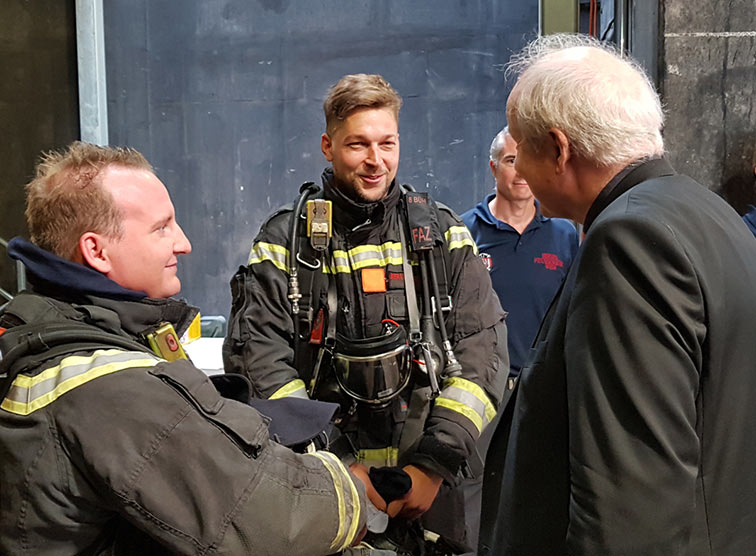 Hauptfeuerwache Floridsdorf / Wolfgang Moser