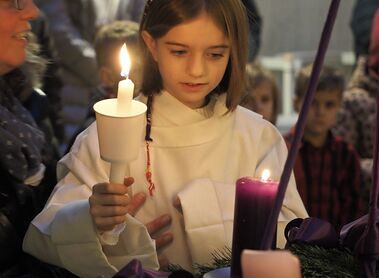 Kinderweihnacht in Glanzing