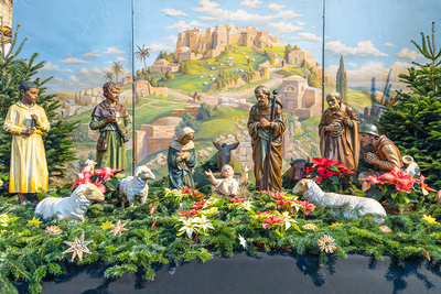 Weihnachtskrippe Michaelerkirche