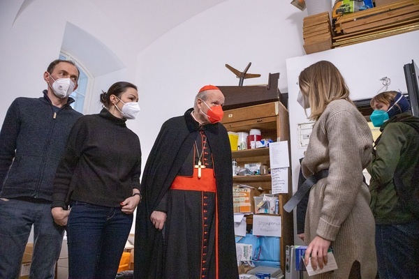 Schönborn richtet Spendenkonto für Ukraine-Hilfe ein