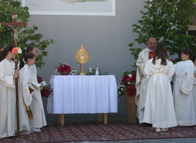 Fronleichnamsfest in Asparn/Zaya