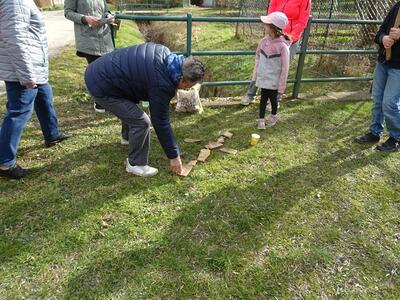 Straßenkreuzweg in der Pfarre Ameis