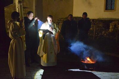 Lichtfeier in Asparn