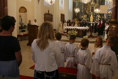 Fronleichnamsfest in Asparn/Zaya