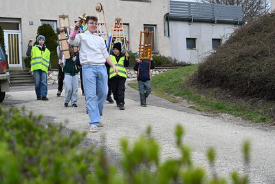 Ratscher unterwegs in Gnadendorf