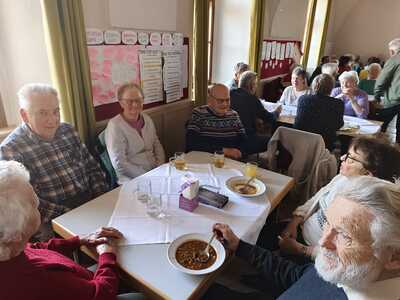 Katholische Frauenbewegung lud zum Fastensuppenessen