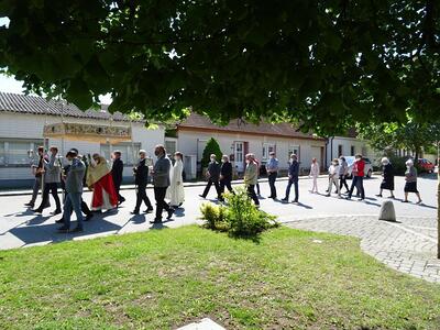 Fronleichnam in Ameis