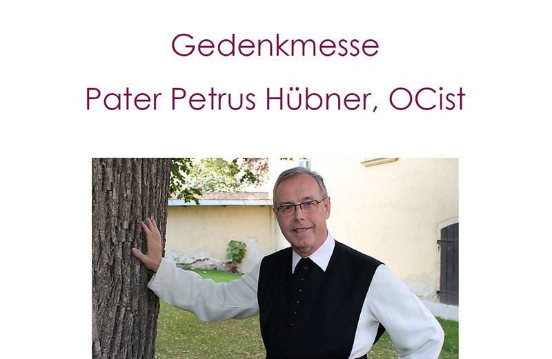 Gedenkmesse für Bischofsvikar Pater Petrus Hübner im Stephansdom