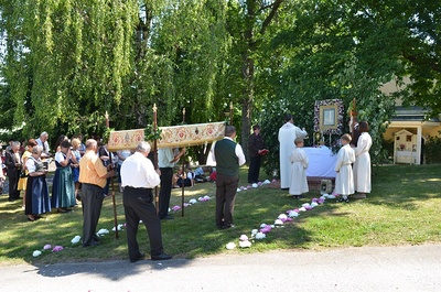 Fronleichnam 2015 in der Pfarre Gnadendorf