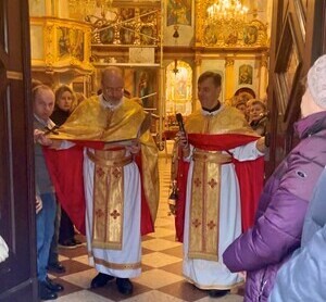 Griechisch-katholische Barbara-Kirche ist Jubiläumskirche / GV Yuriy Kolasa/Ostkirchenordinariat Griechisch-katholische Barbara-Kirche ist Jubiläumskirche