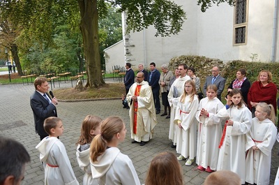 Amtseinführung Pater Nicholas Thenammakkal in der Pfarrkirche Asparn/Zaya