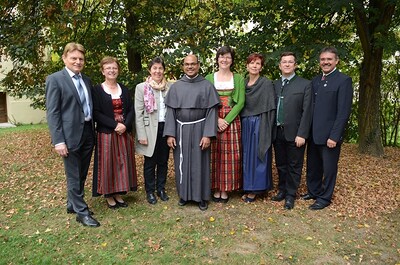 Amtseinführung Pater Nicholas Thenammakkal in der Pfarrkirche Asparn/Zaya