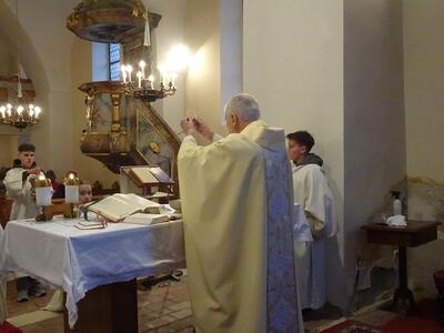 Gottesdienst in Ameis