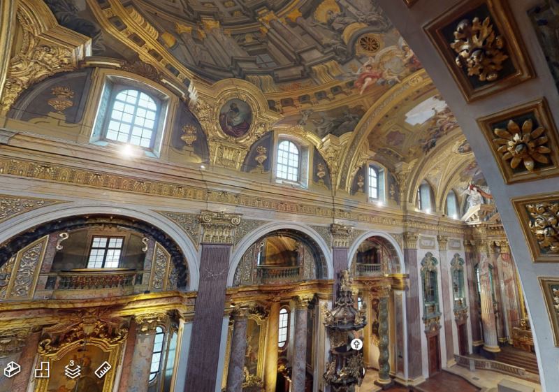 Neue virtuelle Kirchentour durch Wiener Jesuitenkirche