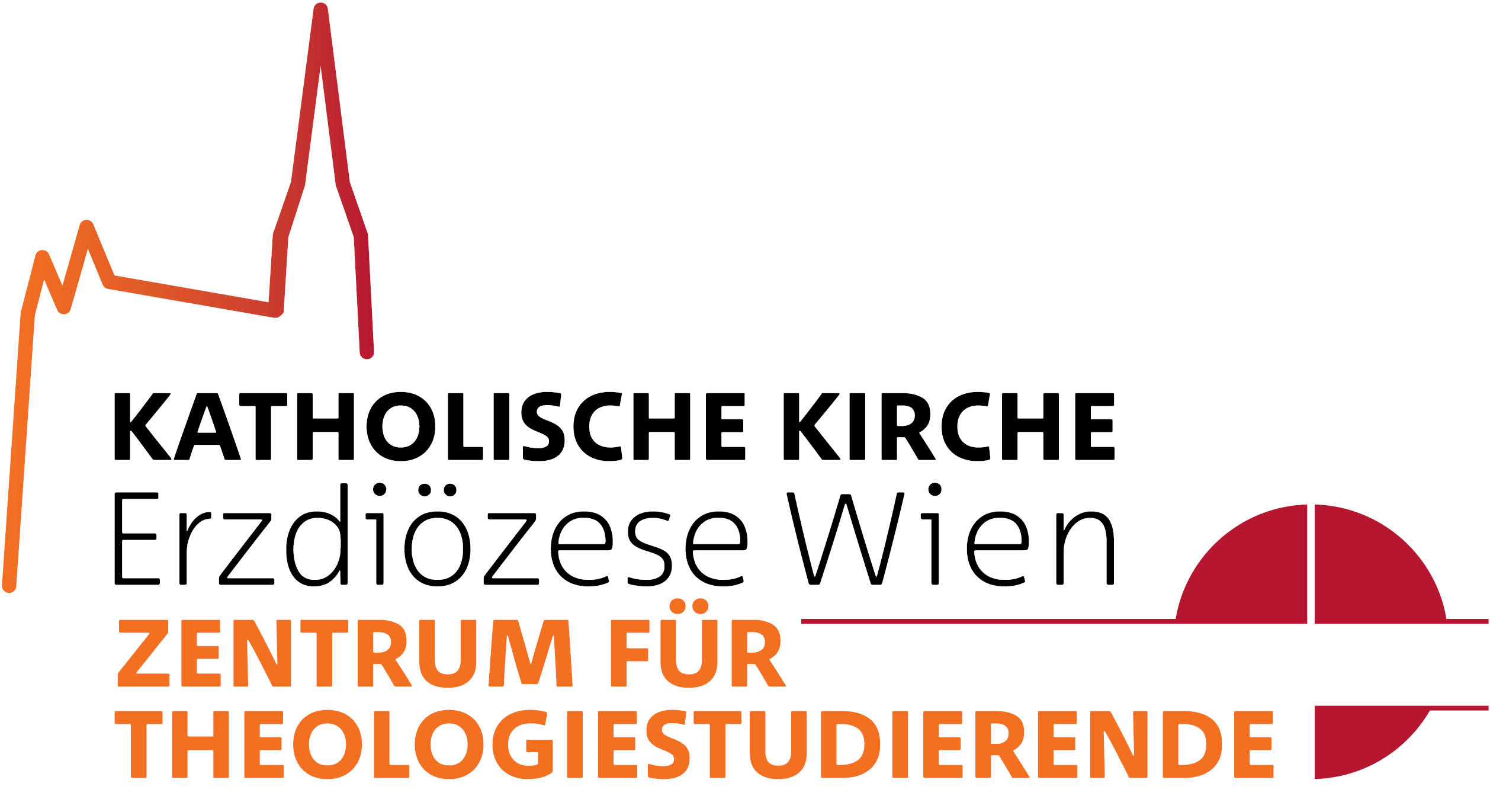 Logo Theozentrum / Erzdiözese Wien Logo Zentrums für Theologiestudierende