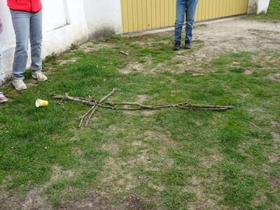 Straßenkreuzweg in der Pfarre Ameis