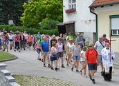 Marterlwanderung und Segnung Auchmannkreuz, am Sonntag, den 3. Juni 2018