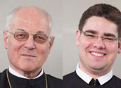 Abt Christian Haidinger und Fr. Clemens Hainzl / www.quovadis.at