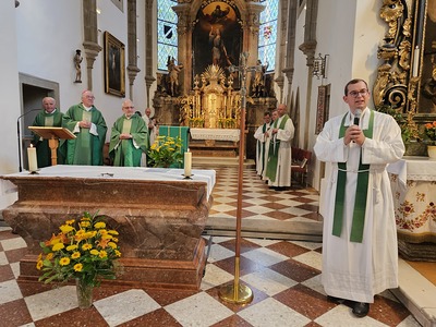 Goldenes Priesterjubiläum Pfarrer Weinbub / Edwin Bartl